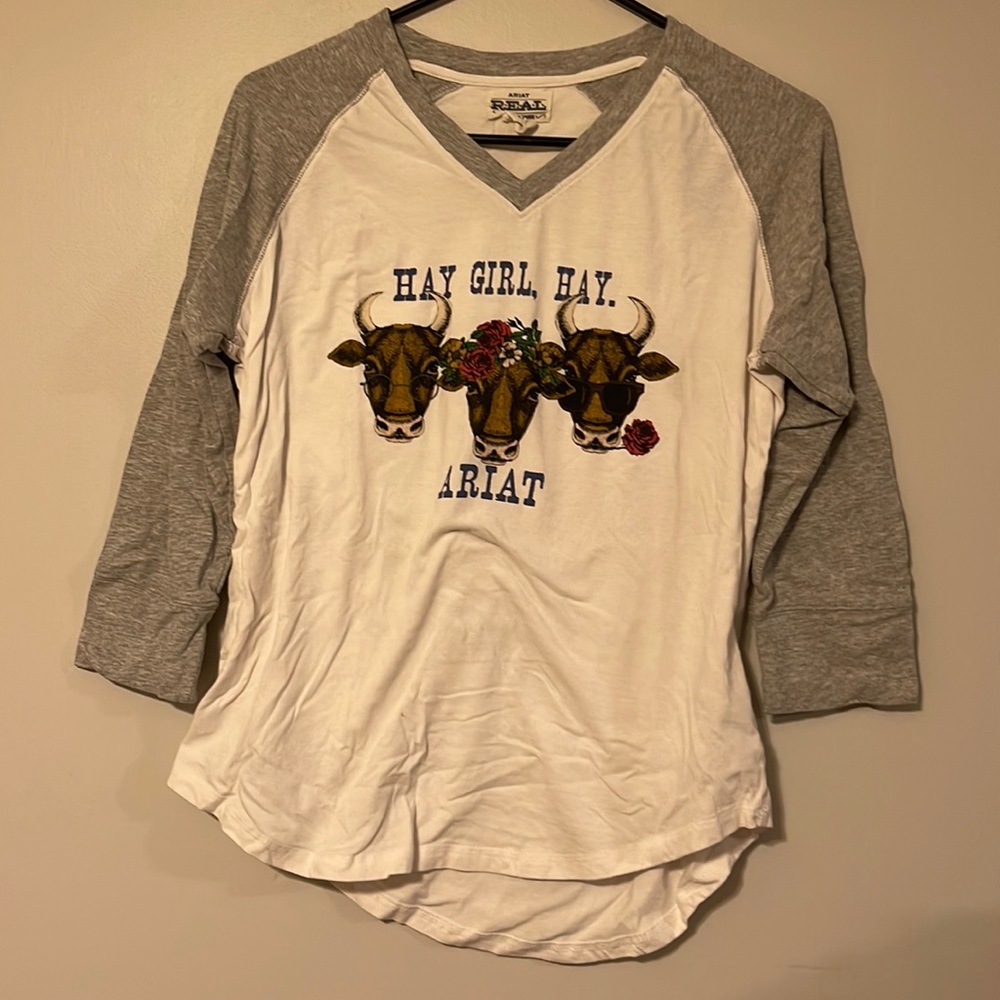 Ariat 3/4 sleeve shirt